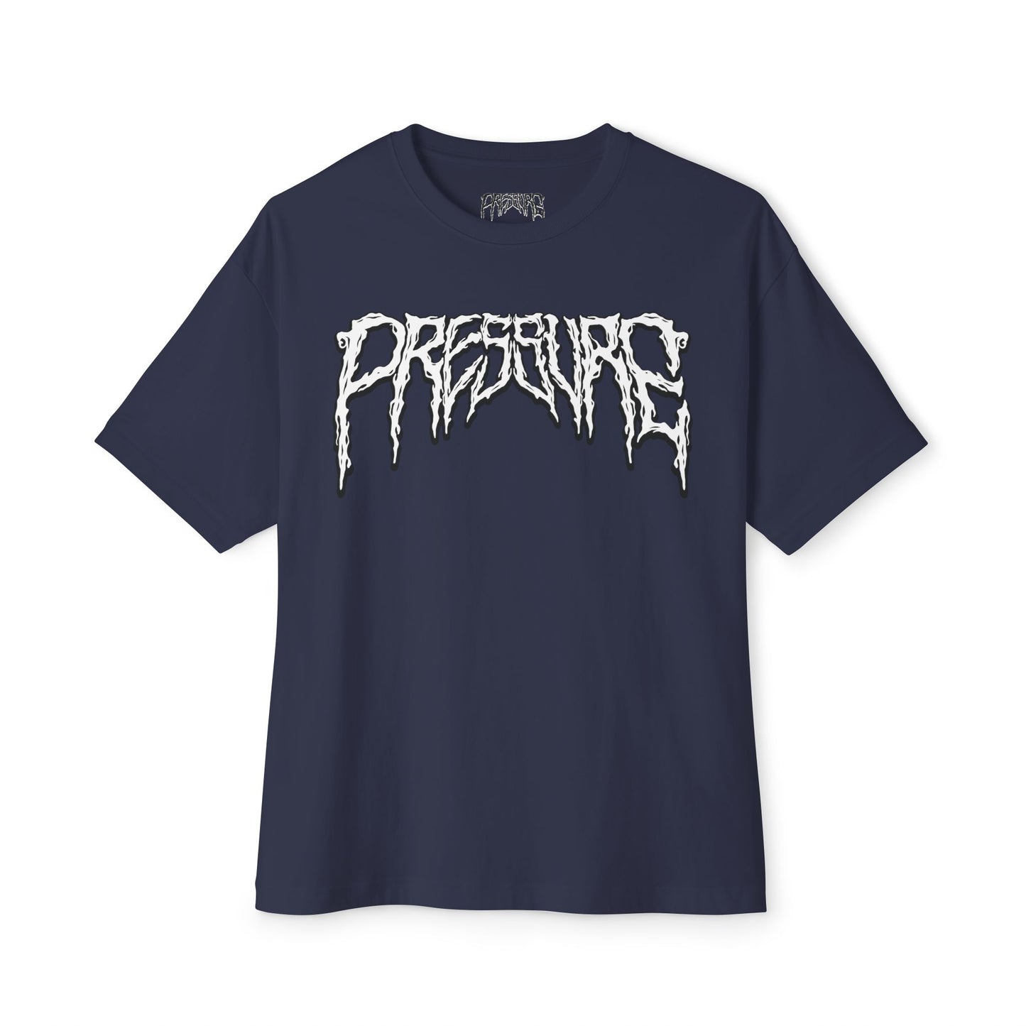 PRESSURE Tee White Logo