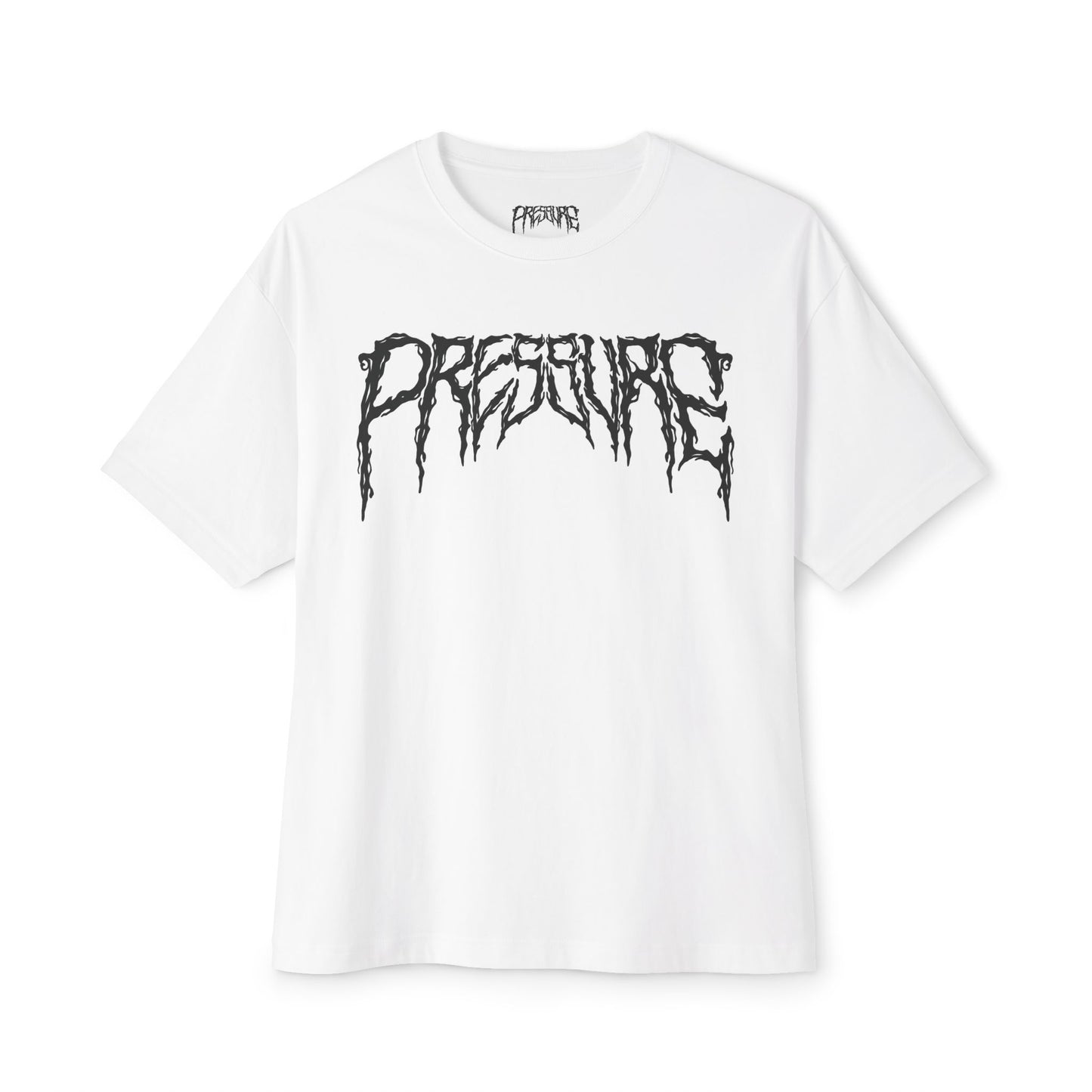 PRESSURE Tee Black Logo