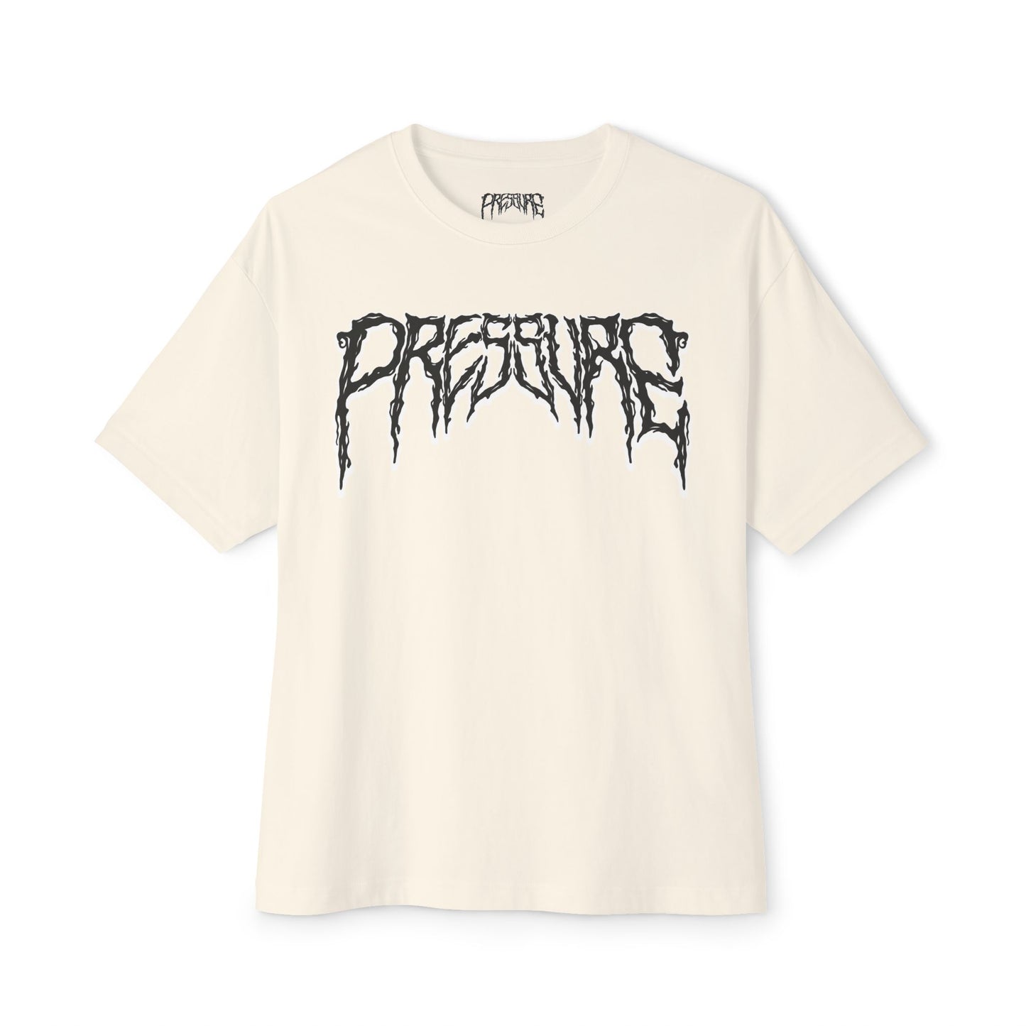 PRESSURE Tee Black Logo