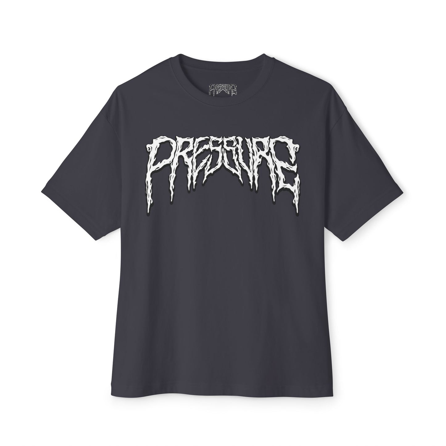 PRESSURE Tee White Logo